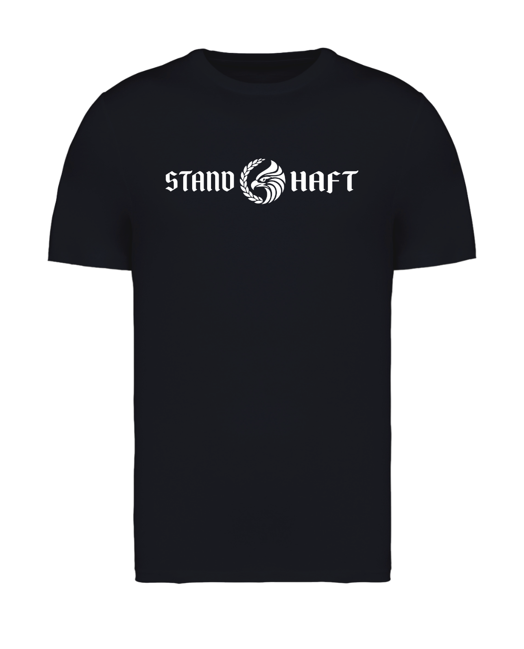 STANDHAFT BASIC T-SHIRT SCHWARZ #ADLERKRANZ