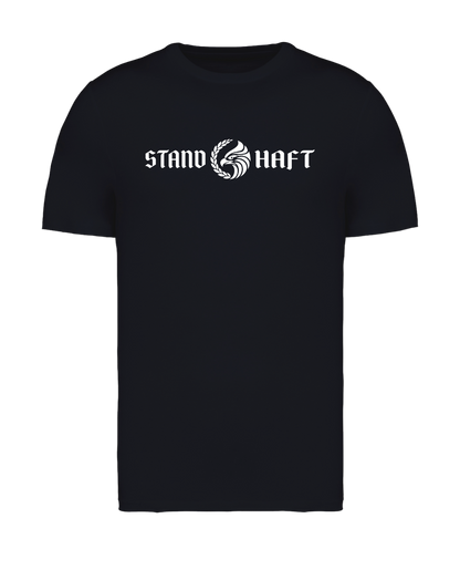 STANDHAFT BASIC T-SHIRT SCHWARZ #ADLERKRANZ