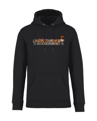 STANDHAFT HOODIE SCHWARZ #HINGABE