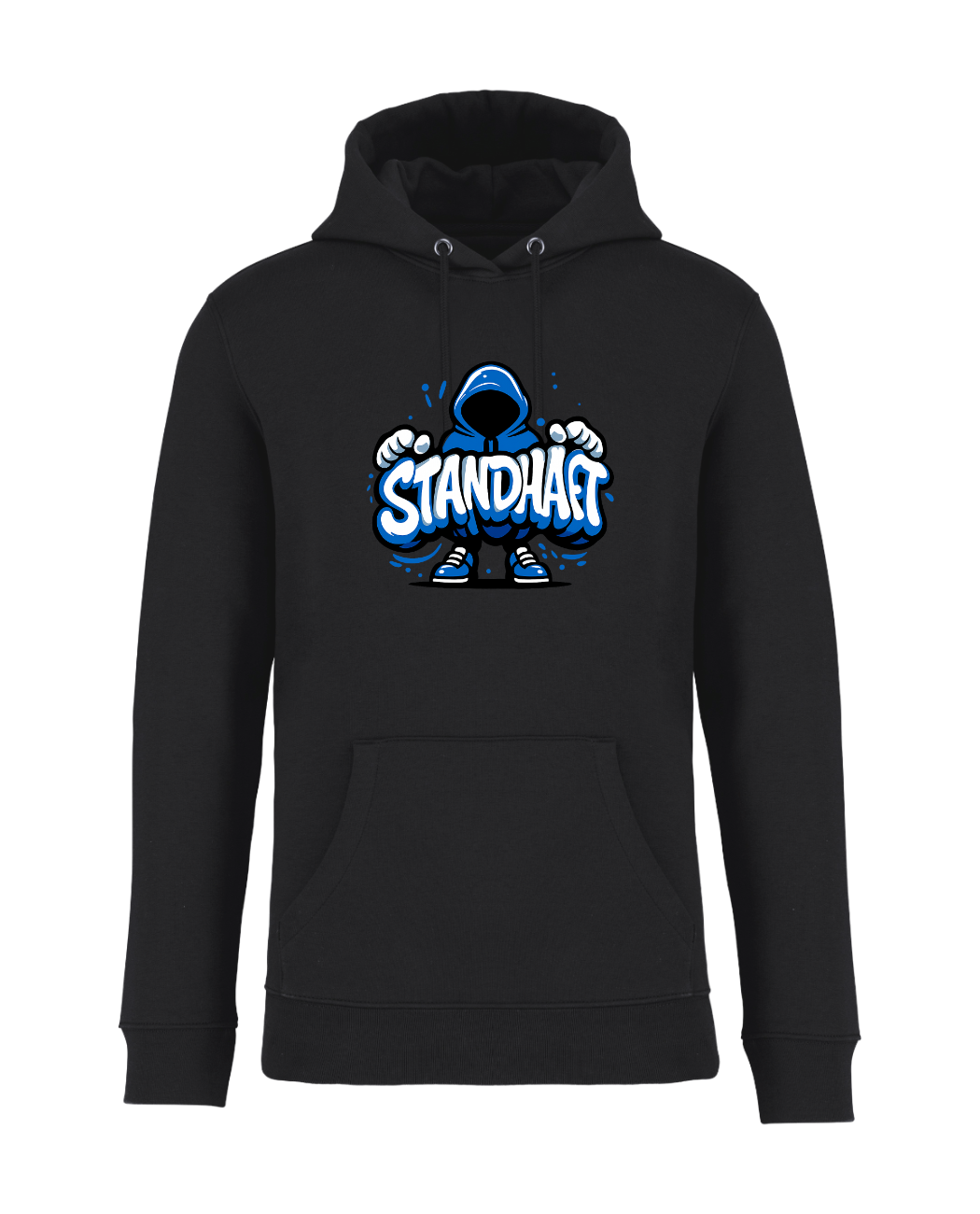 STANDHAFT HOODIE SCHWARZ #NO FACE