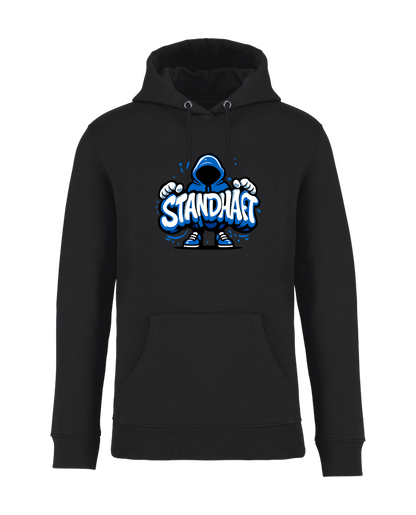 STANDHAFT HOODIE SCHWARZ #NO FACE