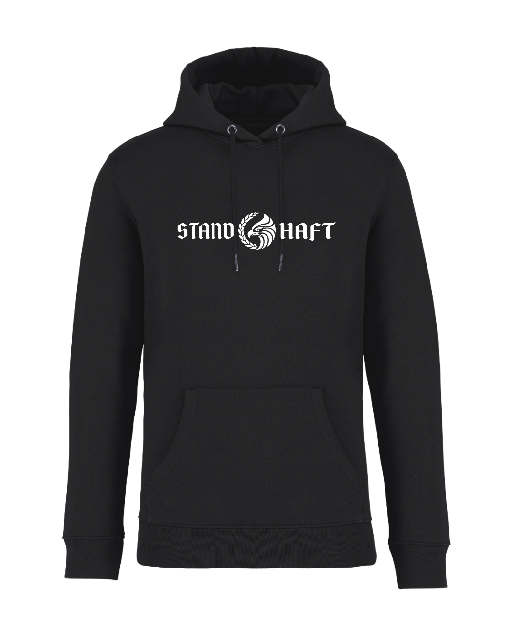 STANDHAFT BASIC HOODIE BLACK #ADLERKRANZ