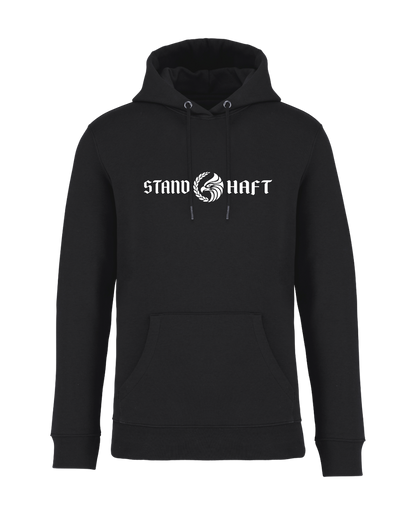 STANDHAFT BASIC HOODIE BLACK #ADLERKRANZ