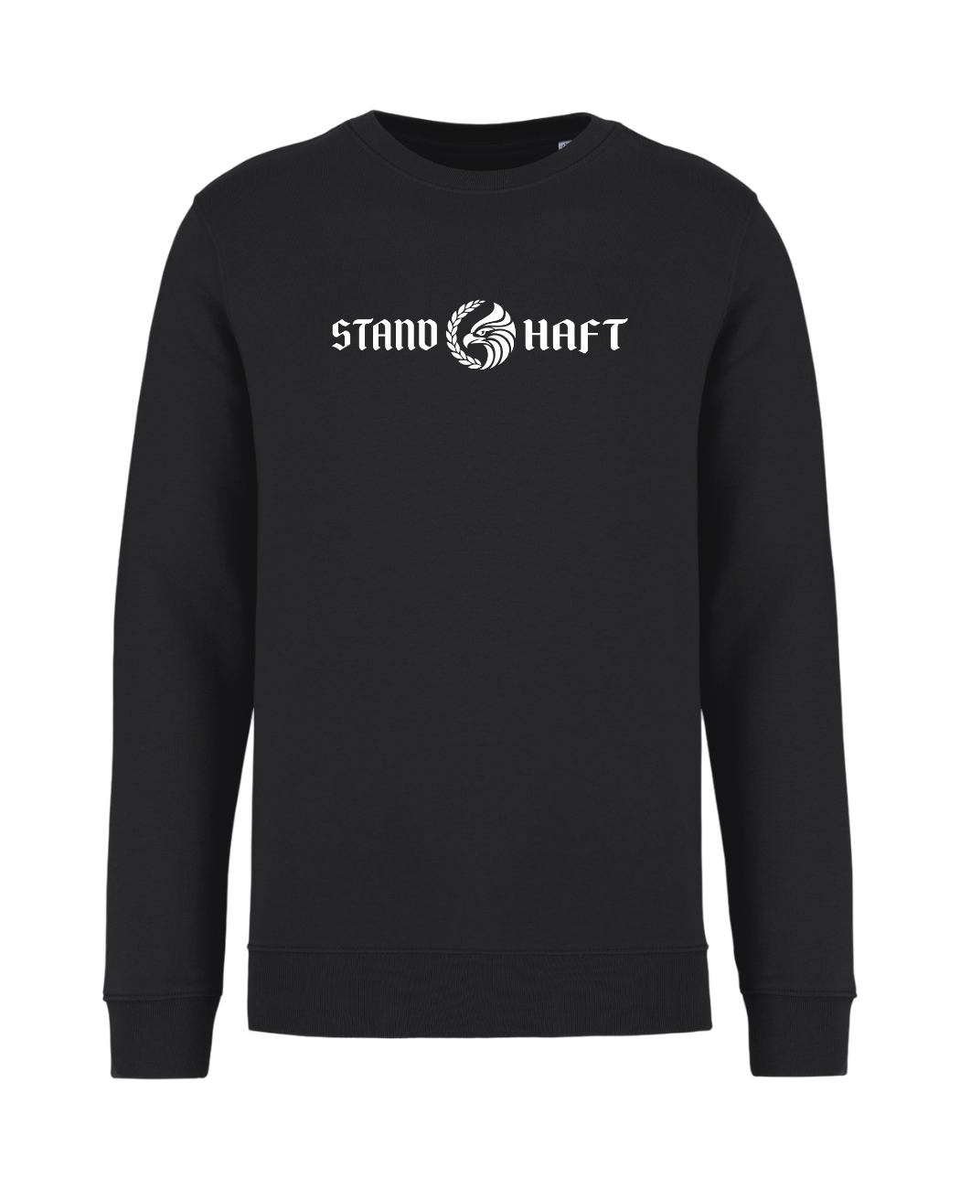 STANDHAFT BASIC SWEATSHIRT SCHWARZ #ADLERKRANZ