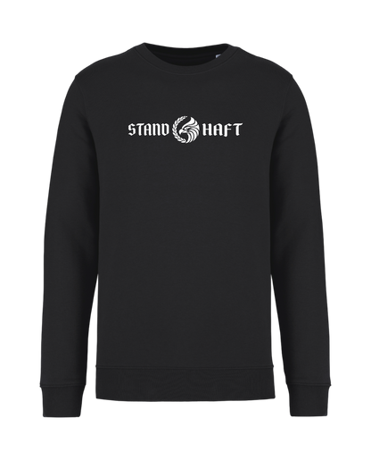 STANDHAFT BASIC SWEATSHIRT SCHWARZ #ADLERKRANZ