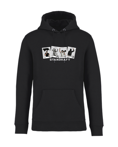 STANDHAFT HOODIE SCHWARZ #KARTEN