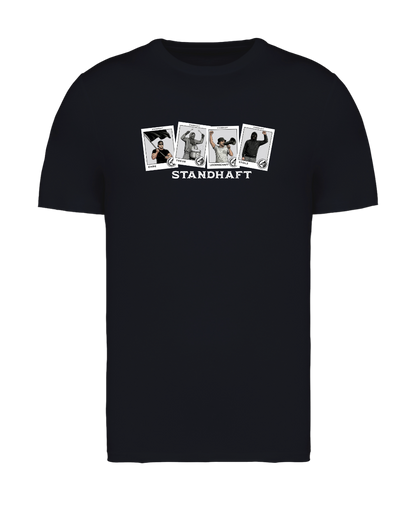 STANDHAFT T-SHIRT SCHWARZ #KARTEN