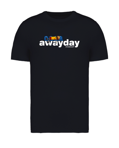 STANDHAFT T-SHIRT SCHWARZ #AWAYDAY