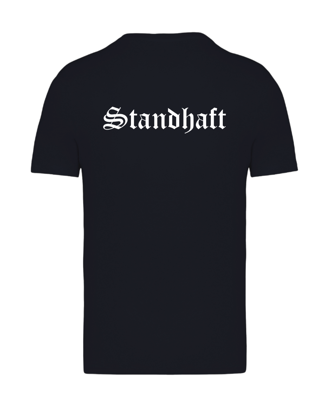 STANDHAFT T-SHIRT SCHWARZ #OLD ENGLISH
