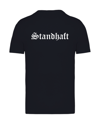 STANDHAFT T-SHIRT SCHWARZ #OLD ENGLISH