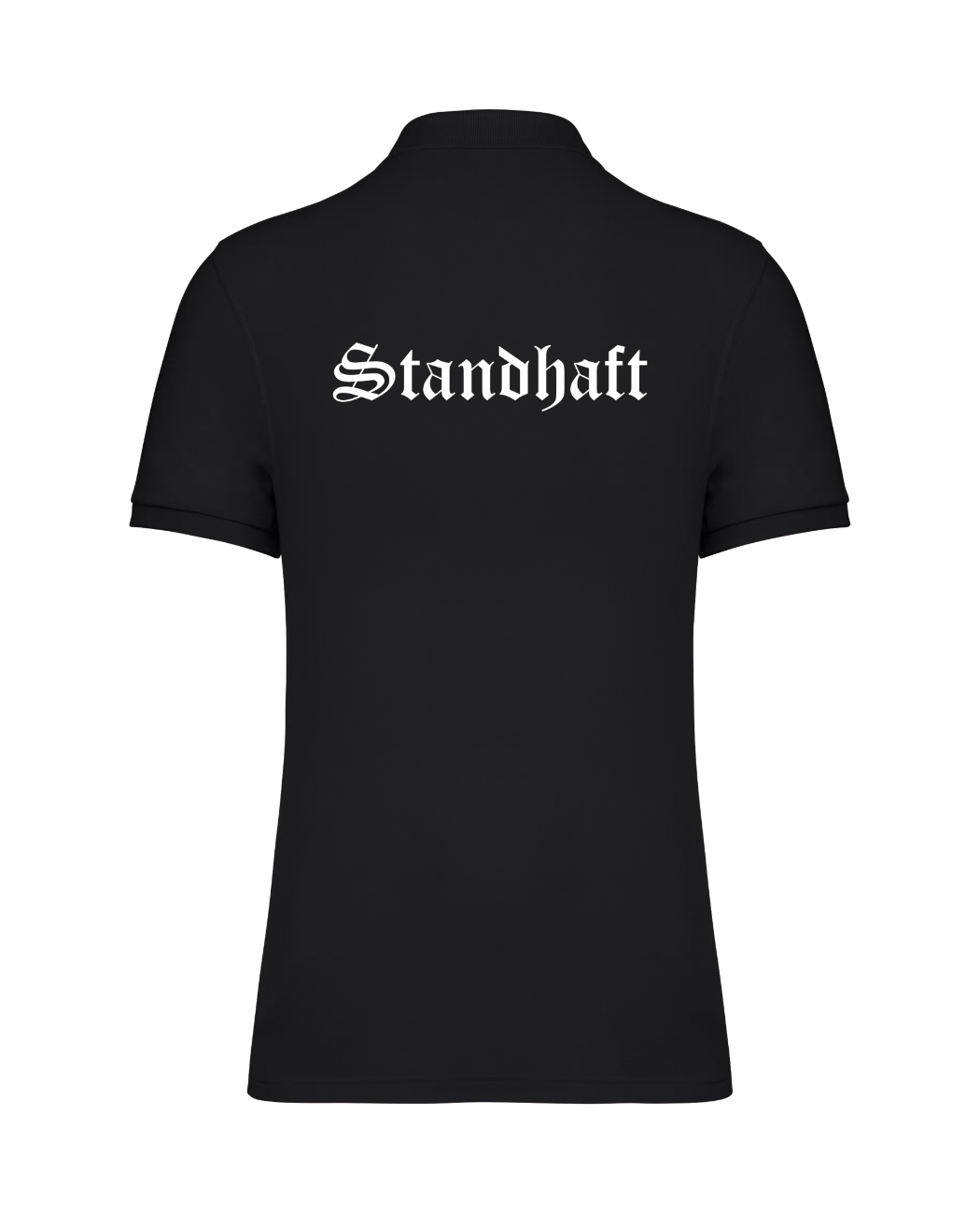 STANDHAFT POLOSHIRT SCHWARZ #OLD ENGLISH