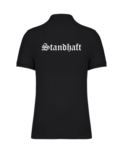 STANDHAFT POLOSHIRT SCHWARZ #OLD ENGLISH