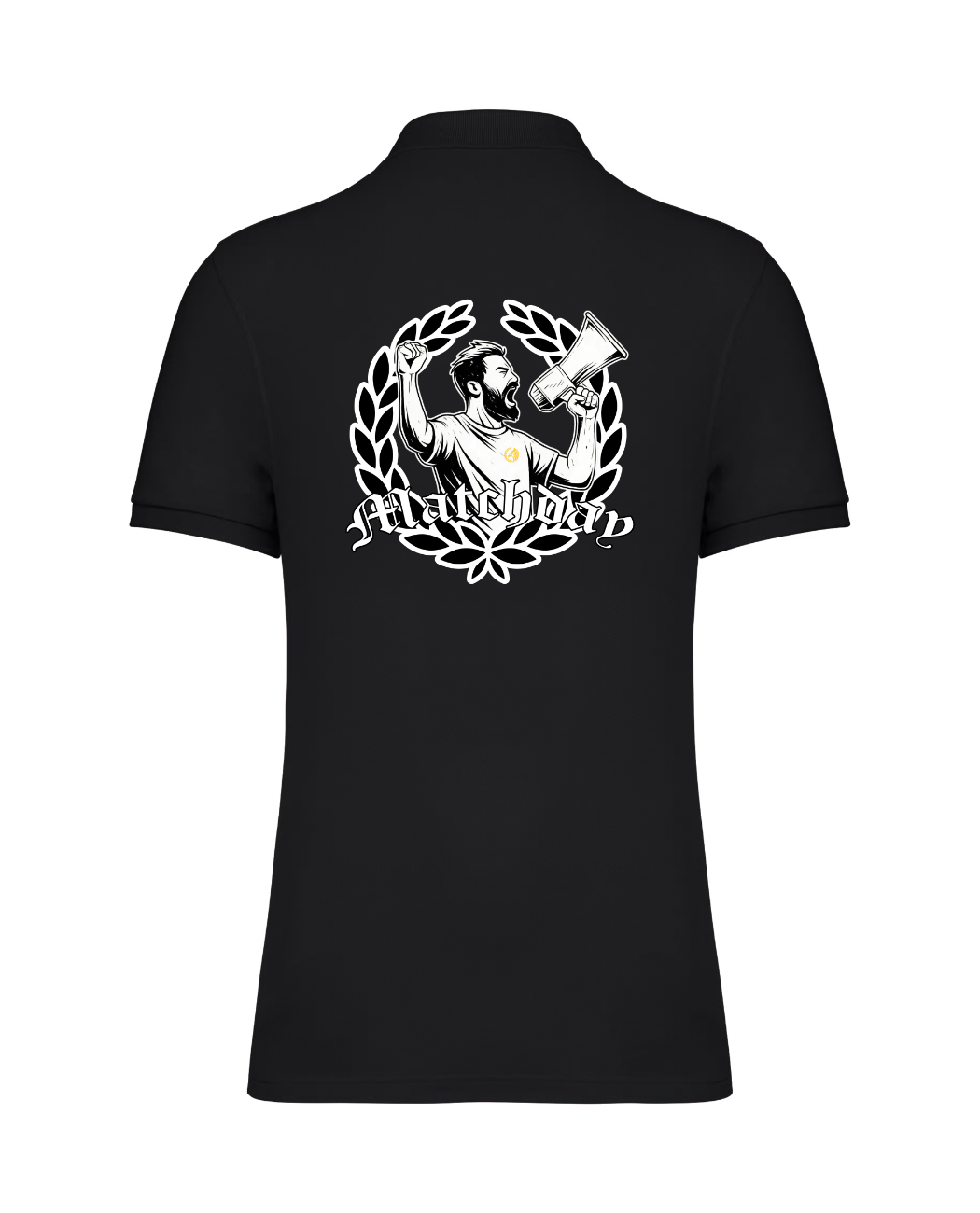 STANDHAFT POLOSHIRT SCHWARZ #MATCHDAY