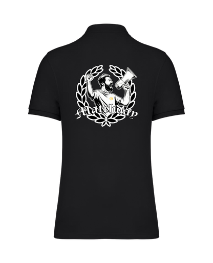 STANDHAFT POLOSHIRT SCHWARZ #MATCHDAY