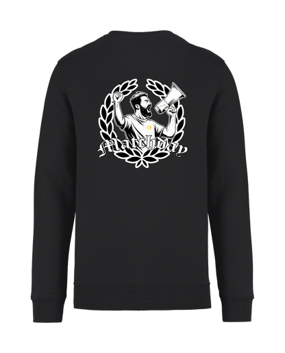 STANDHAFT SWEATSHIRT SCHWARZ #MATCHDAY