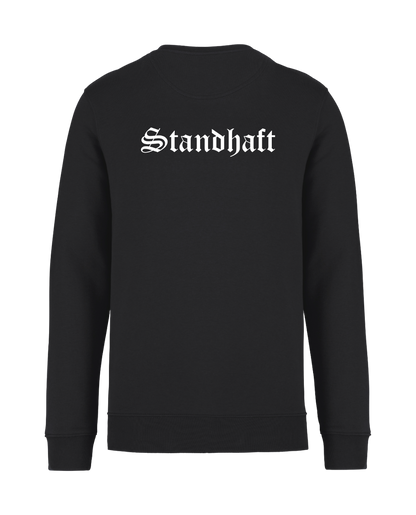 STANDHAFT SWEATSHIRT SCHWARZ #OLD ENGLISH