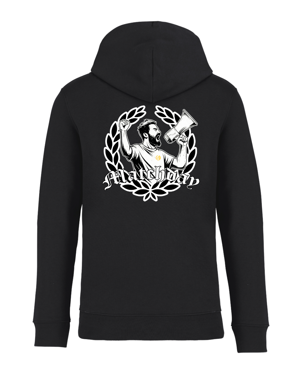 STANDHAFT HOODIE SCHWARZ #MATCHDAY