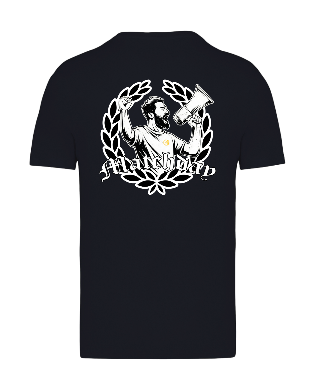 STANDHAFT T-SHIRT SCHWARZ #MATCHDAY
