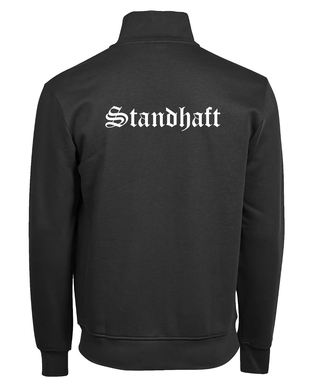 STANDHAFT CARDIGAN ZIP-JACKE SCHWARZ #OLD ENGLISH