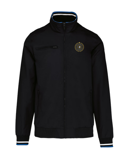 STANDHAFT STADIONJACKE #VINTAGE SCHWARZ