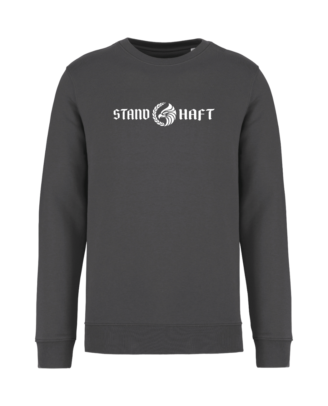 STANDHAFT BASIC SWEATSHIRT IRONGREY #ADLERKRANZ