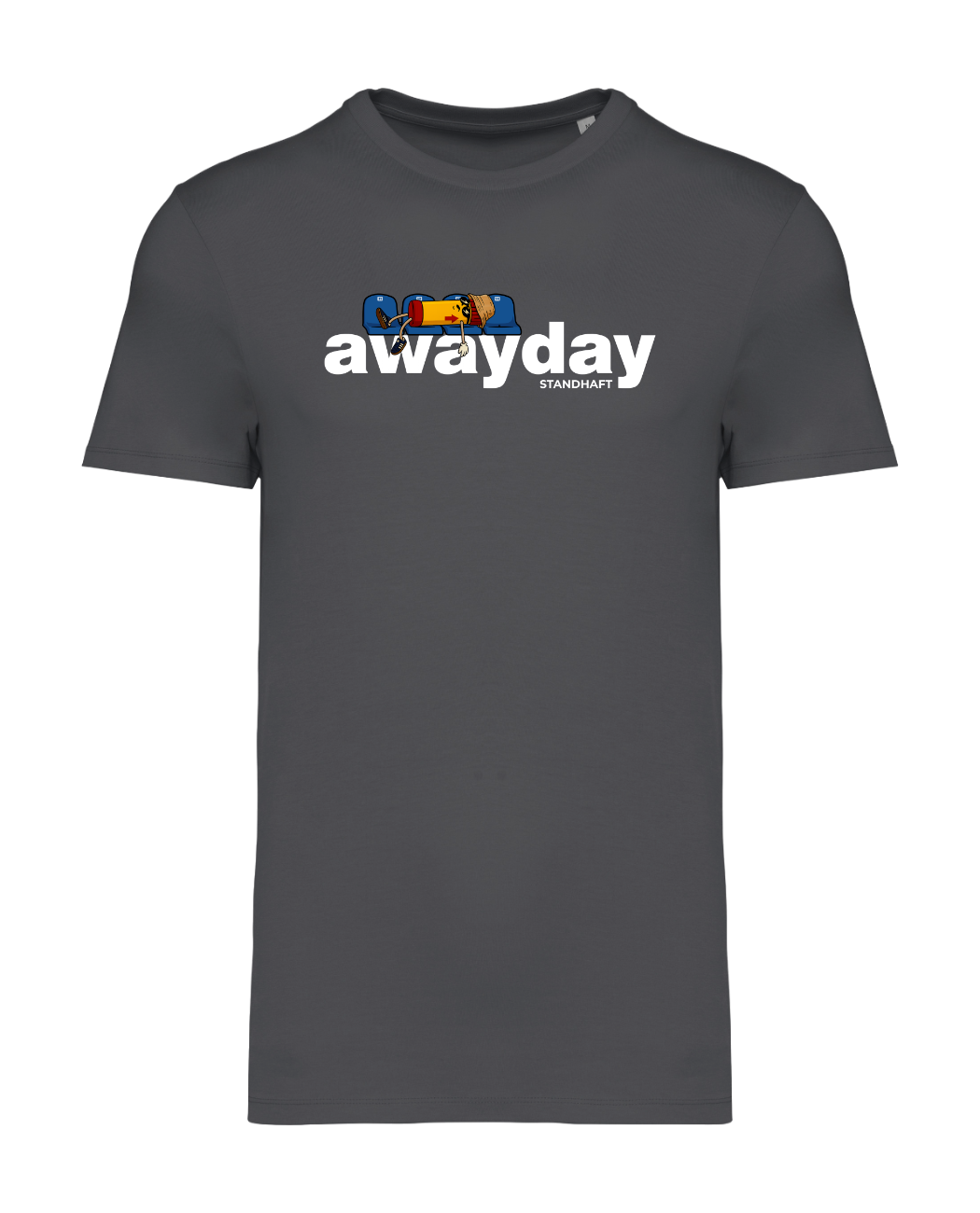 STANDHAFT T-SHIRT IRONGREY #AWAYDAY