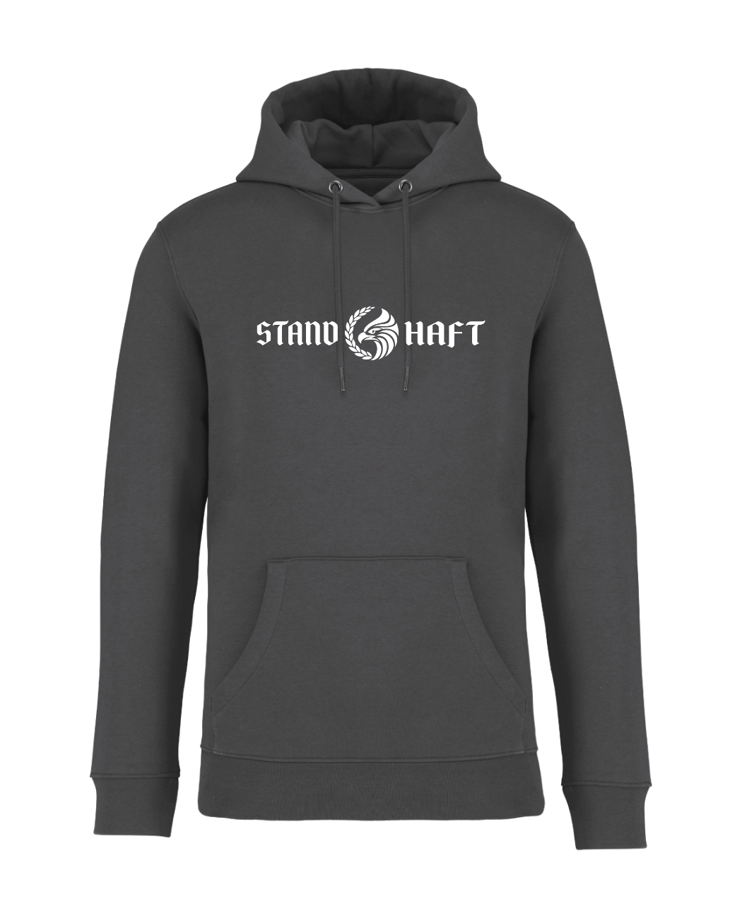 STANDHAFT BASIC HOODIE IRONGREY #ADLERKRANZ