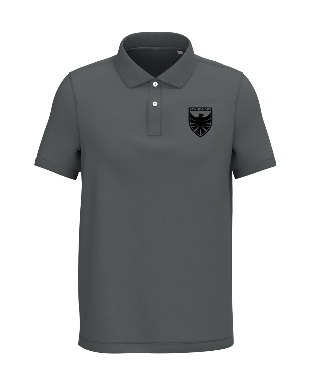 STANDHAFT POLOSHIRT IRONGREY #WAPPEN