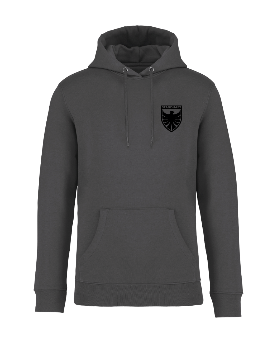 STANDHAFT HOODIE IRONGREY #WAPPEN