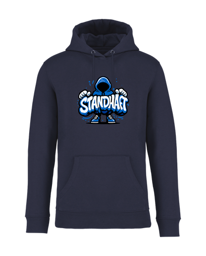 STANDHAFT HOODIE NAVYBLUE #NO FACE