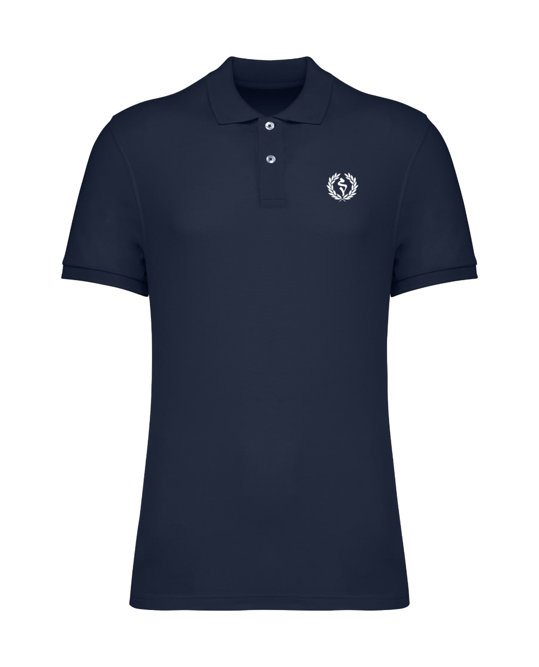 STANDHAFT POLOSHIRT NAVYBLUE #LAUREL BRANCH