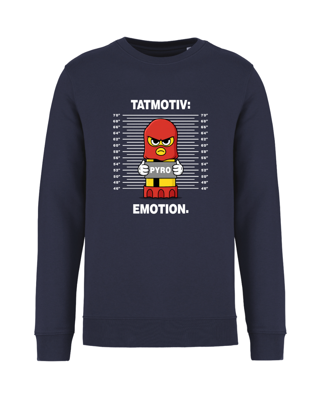 STANDHAFT SWEATSHIRT NAVYBLUE #TATMOTIV