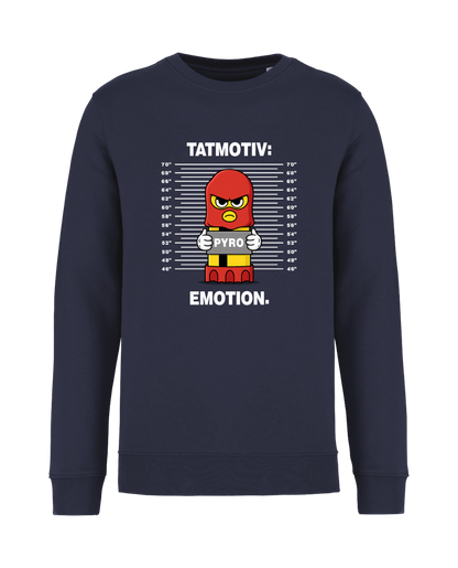 STANDHAFT SWEATSHIRT NAVYBLUE #TATMOTIV