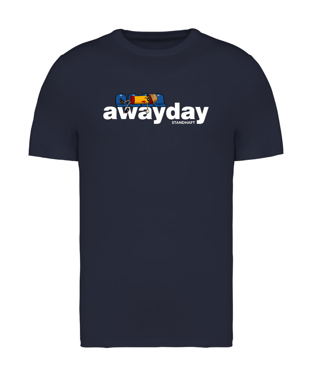 STANDHAFT T-SHIRT NAVYBLUE #AWAYDAY