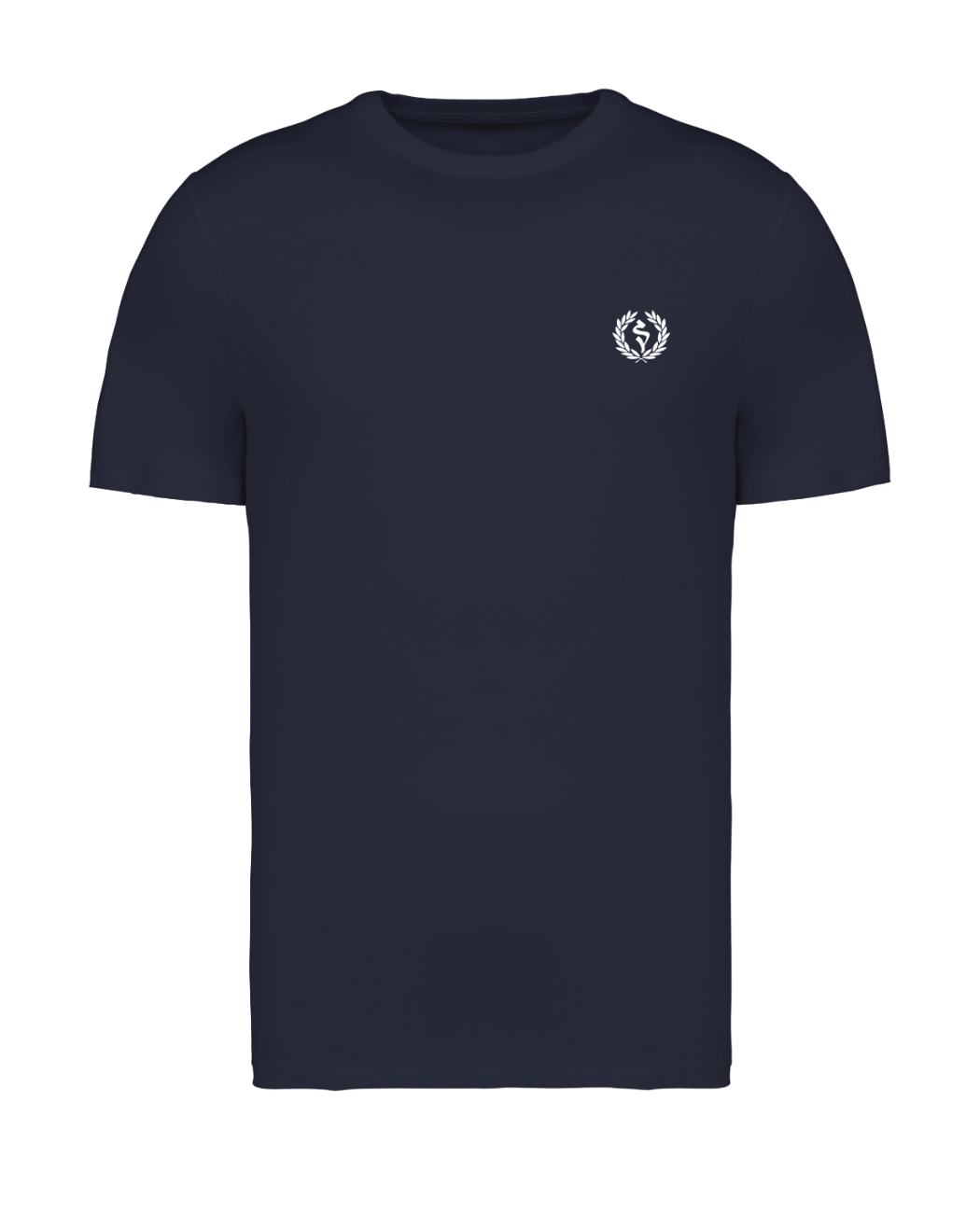 STANDHAFT T-SHIRT NAVYBLUE #LAUREL BRANCH