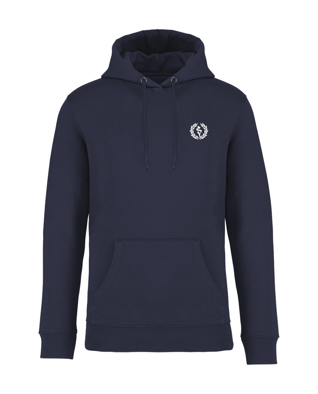 STANDHAFT HOODIE NAVYBLUE #LAUREL BRANCH