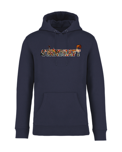 STANDHAFT HOODIE NAVYBLUE #HINGABE