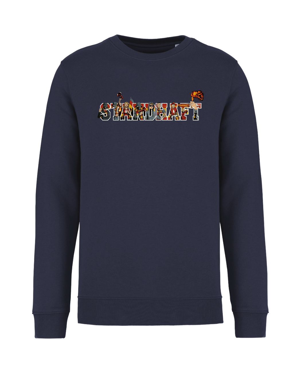STANDHAFT SWEATSHIRT NAVYBLUE #HINGABE