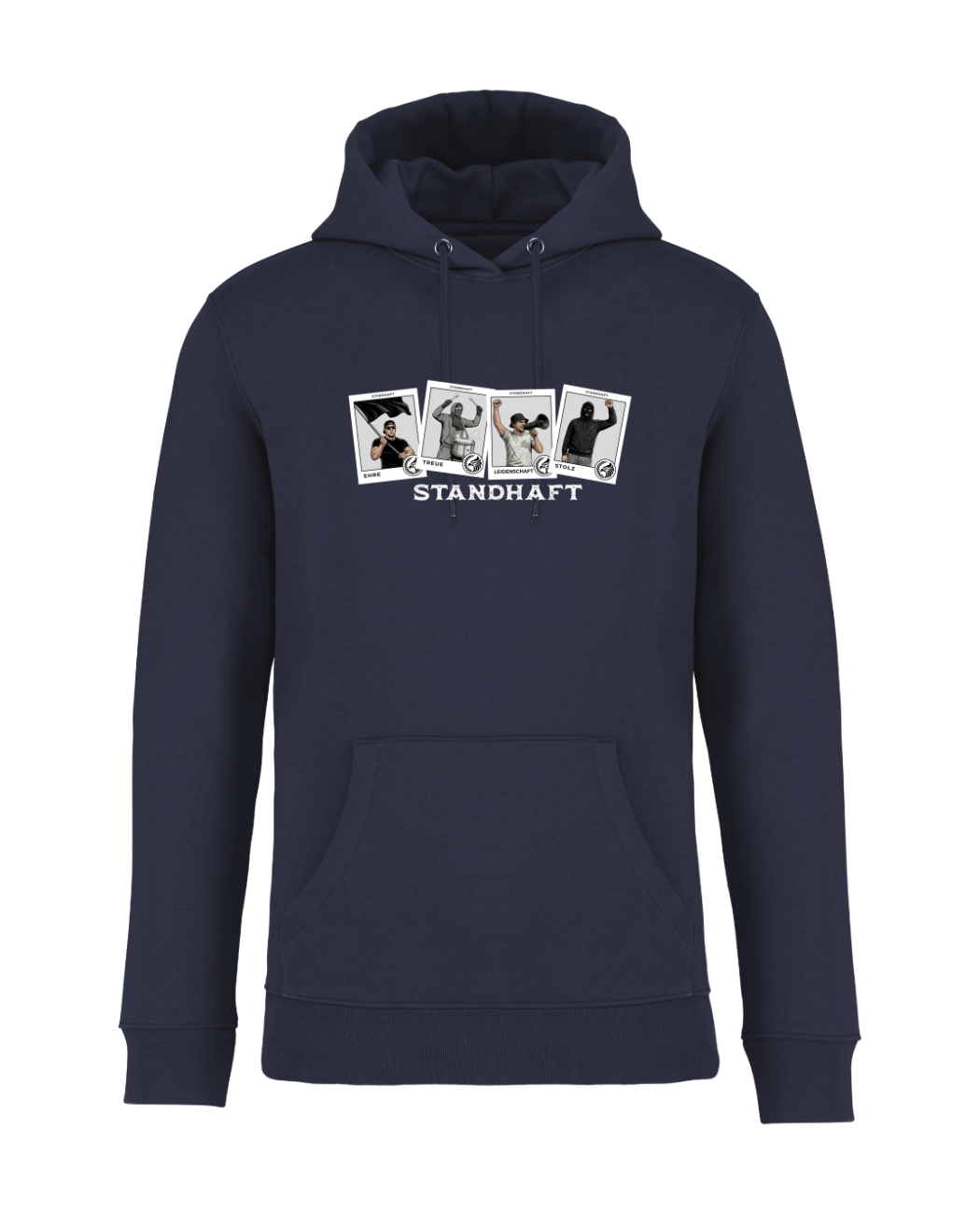 STANDHAFT HOODIE NAVYBLUE #KARTEN