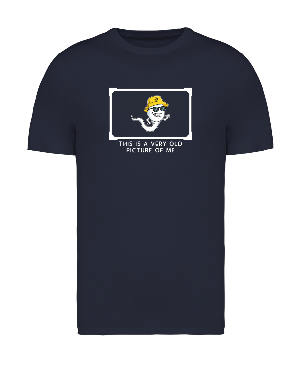 STANDHAFT T-SHIRT NAVYBLUE #OLD PICTURE