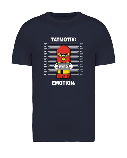 STANDHAFT T-SHIRT NAVYBLUE #TATMOTIV