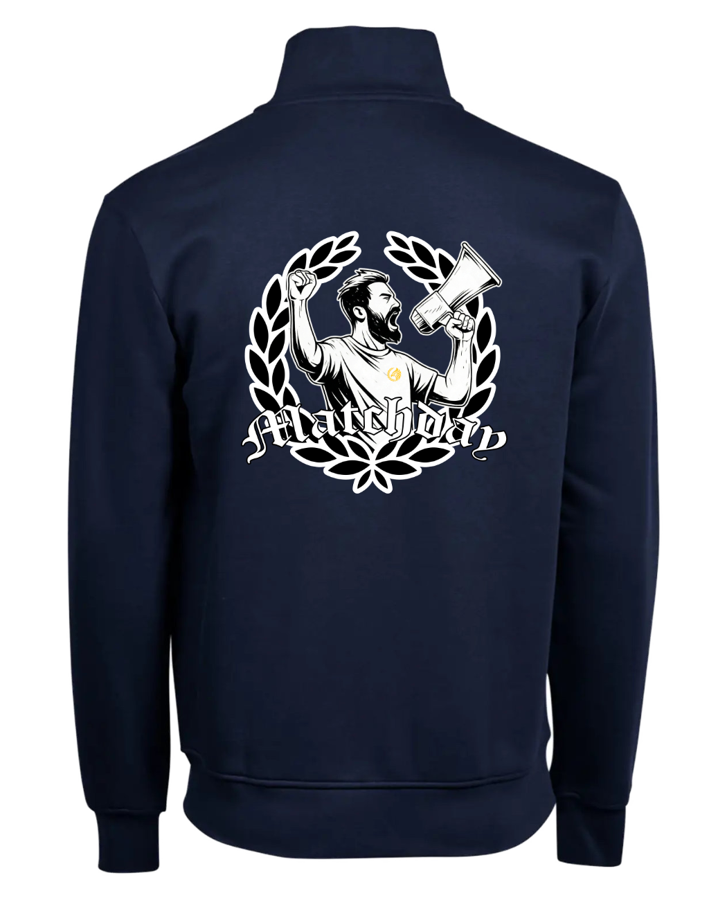 STANDHAFT CARDIGAN ZIP-JACKE NAVY #MATCHDAY
