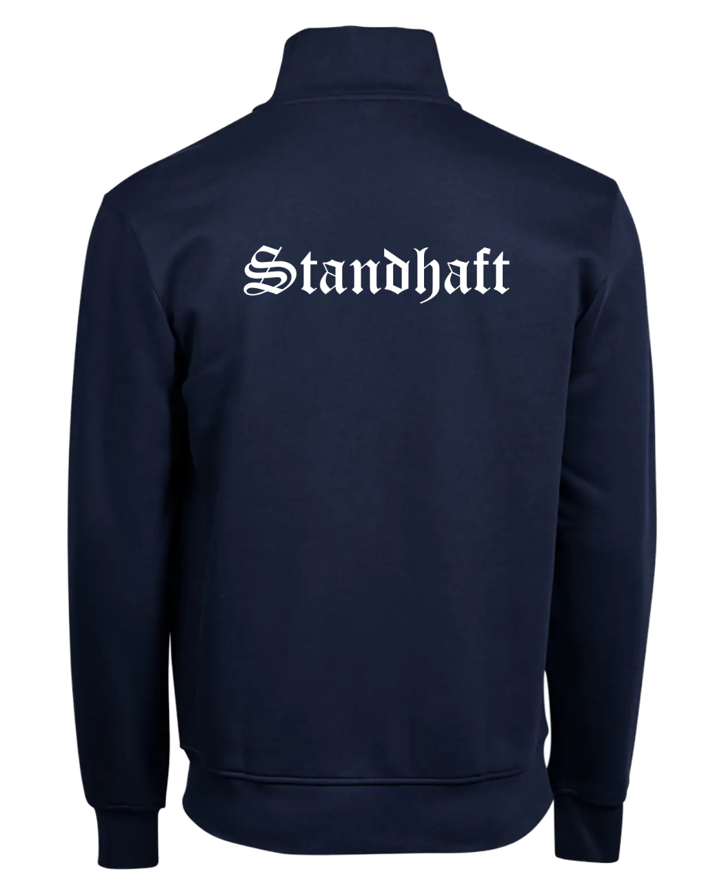 STANDHAFT CARDIGAN ZIP-JACKE NAVY #OLD ENGLISH