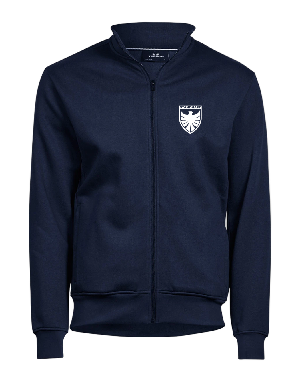 STANDHAFT CARDIGAN ZIP-JACKE NAVY #WAPPEN