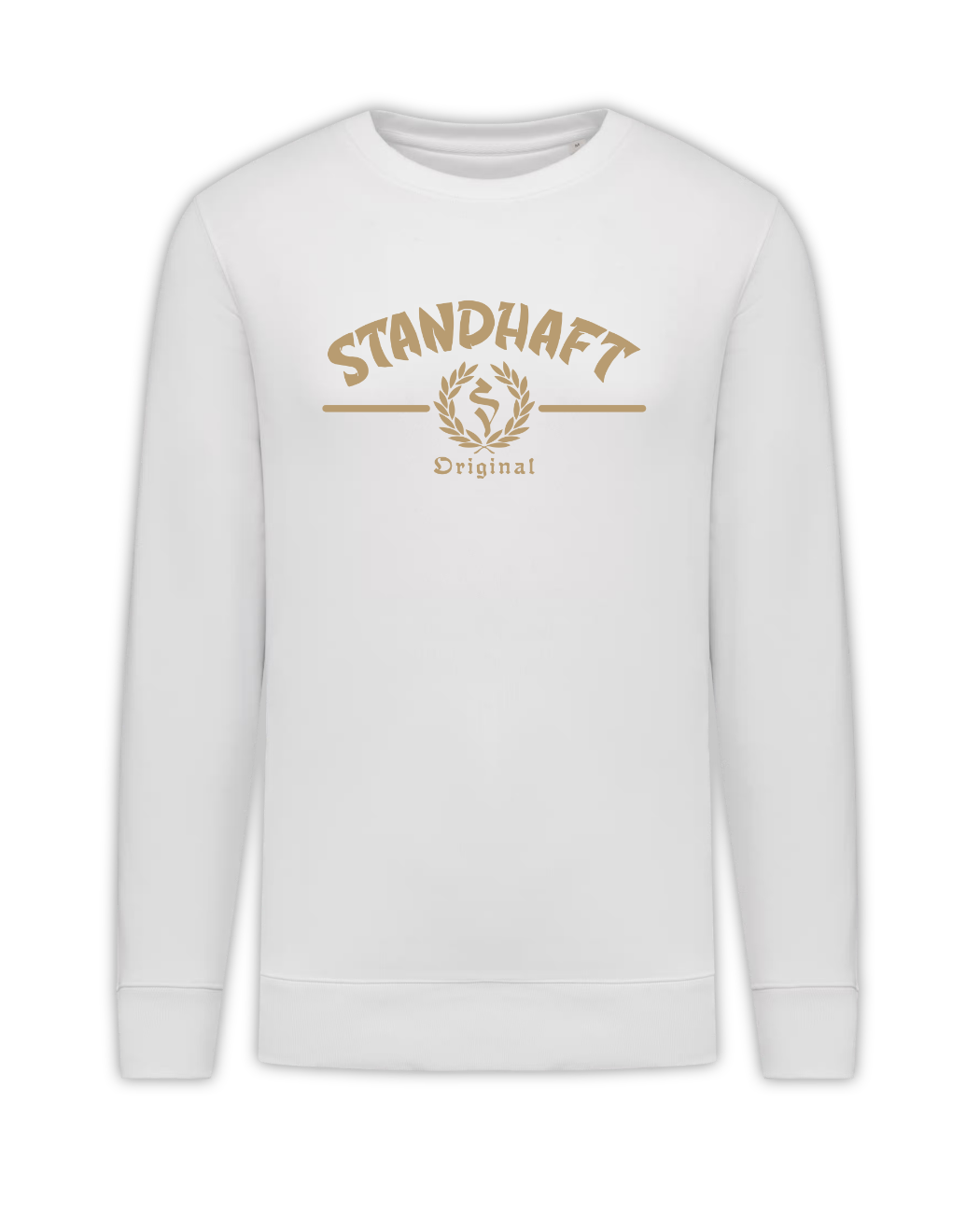 STANDHAFT BASIC SWEATSHIRT WEIß #ORIGINAL