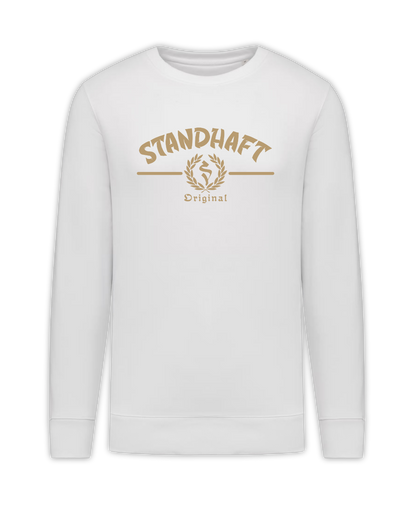 STANDHAFT BASIC SWEATSHIRT WEIß #ORIGINAL