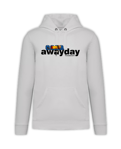 STANDHAFT HOODIE WEIß #AWAYDAY