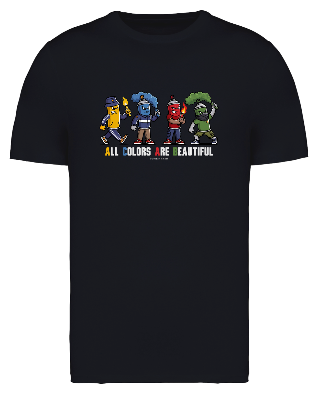 STANDHAFT T-SHIRT SCHWARZ #ALL COLORS