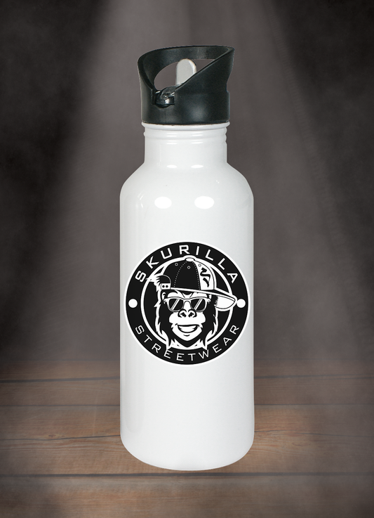 EDELSTAHL TRINKFLASCHE 600 ml -SKURILLA